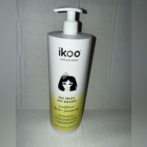 Infusions No Frizz, No Drama Conditioner - IKOO FULL SIZE 33.8 oz NEW 1 bottle